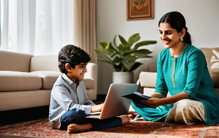 40대 투자자의 안정적인 포트폴리오 구축 방법 - **Prompt 1: Family Financial Vision**
"A warm, inviting scene featuring a Pakistani couple in th...