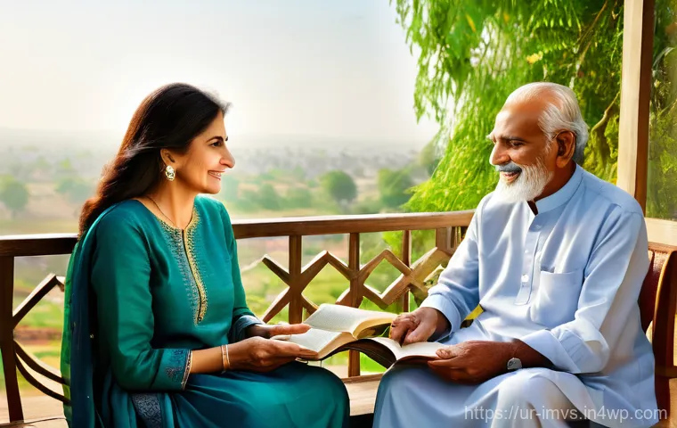 40대 투자자의 안정적인 포트폴리오 구축 방법 - **Prompt 1: Family Financial Vision**
    "A warm, inviting scene featuring a Pakistani couple in th...