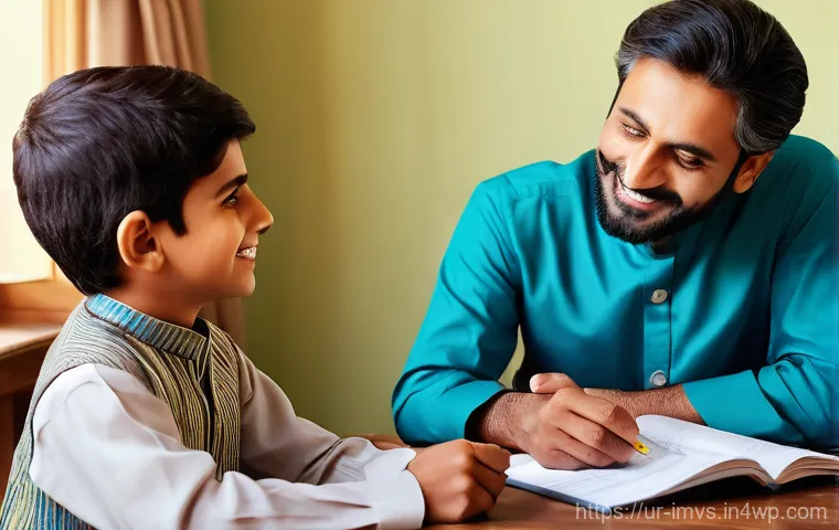 40대의 배당 투자 전략과 사례 - **Title: Aspiring to Financial Freedom: A Family's Vision**
A warm, candid portrait of a Pakista...